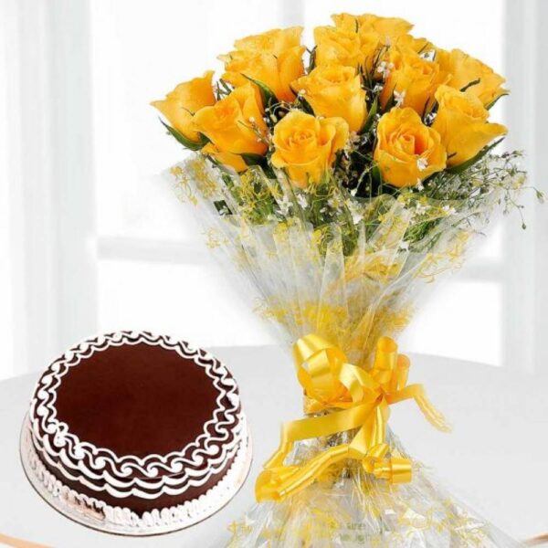 Beyond Perfect – Yellow Roses Chocolate